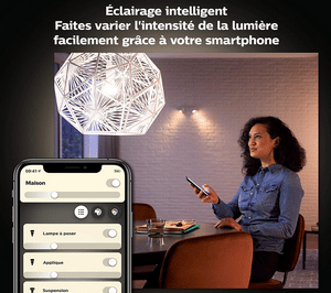Philips Hue Ampoule LED Connectée White E27 Compatible Bluetooth, Fonctionne avec Alexa Avis
