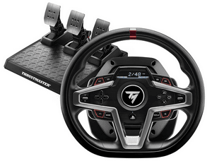 Avis Thrustmaster T248 Volant Racing Retour de Force et pédales magnétiques PS5 PS4 PC en promo sur Amazon